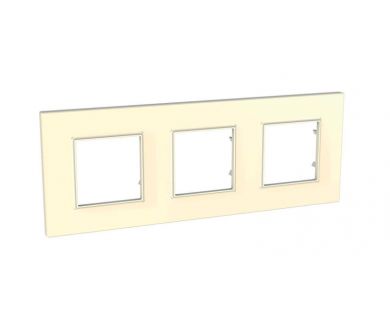 Рамка 3-постовая Schneider Electric Unica Quadro MGU2.706.25
