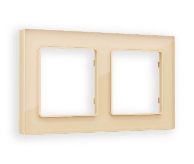 Рамка двухместная Ambrella Volt Platos AF330602