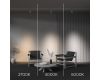 Трековый трехфазный светильник Maytoni Focus Led TR197-3-20WCCT-M-W