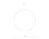 Настенный светильник Nowodvorski Ring Timber Led XL Wood 11292