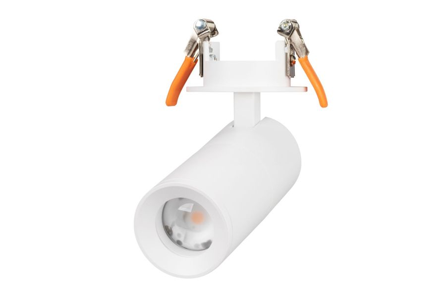 Спот Arlight LGD-ARTEMIS-BUILT-FLAP-R55-12W Warm2700 (WH, 8-80 deg, 230V) (IP20 Металл) 062273