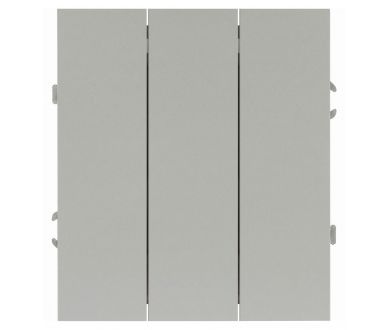Выключатель Эра Arktik 16-1107-03 тройной 10АХ-250В алюминий Б0070376