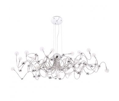 Подвесная люстра Crystal Lux MEDUSA SP30 CHROME
