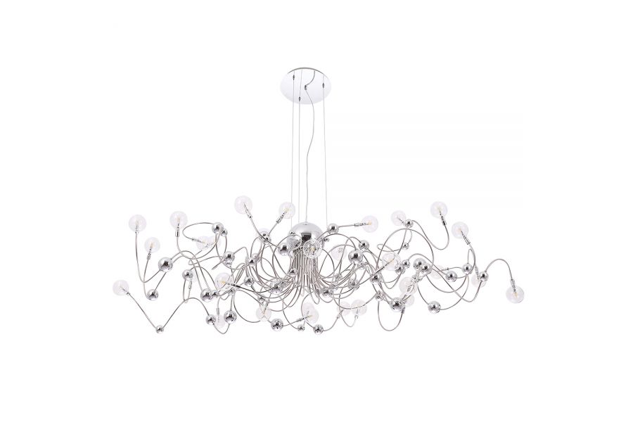 Подвесная люстра Crystal Lux MEDUSA SP30 CHROME