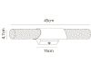 Подсветка для зеркал Arte Lamp Aqua-Bastone A2470AP-2PB