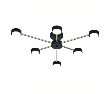 Потолочный светильник Escada Luminix 120008/6R Black/Gold ES0000094