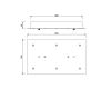 Основание потолочное 8L Mantra Modular Light Florones 9386