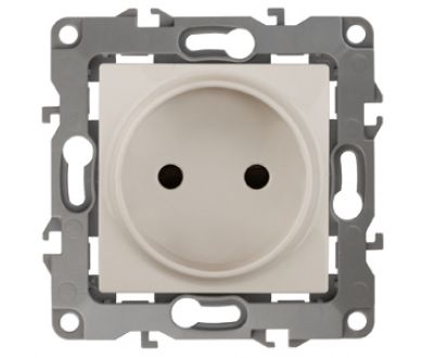 Розетка Эра 12-2005-02  2P, 16A-250В, IP20, без м.лапок