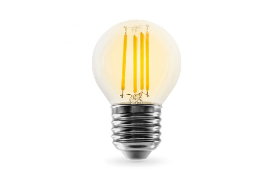 Филаментная светодиодная лампа Ambrella Light Bulbing E27 11W 2700K шар 451123