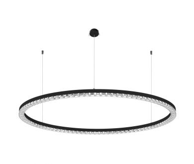 Подвесная люстра Arlight SP-DIAMOND-R1250-80W Day4000 (BK, 45 deg, 230V, TRIAC) 054493