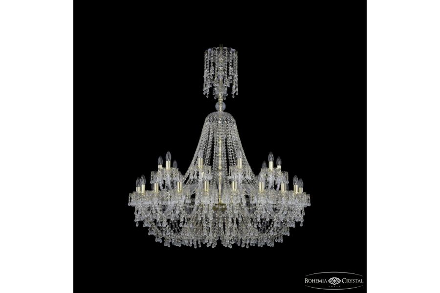 Подвесная люстра Bohemia Ivele Crystal 1410/20+10/400/XL-130 G V0300