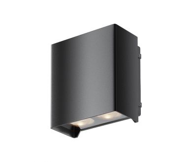 Уличный настенный светильник Maytoni Shell O570WL-L20B3K