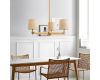 Люстра на штанге ImperiumLoft Stavra Jorgenson Beige/Light Wood 203577-26