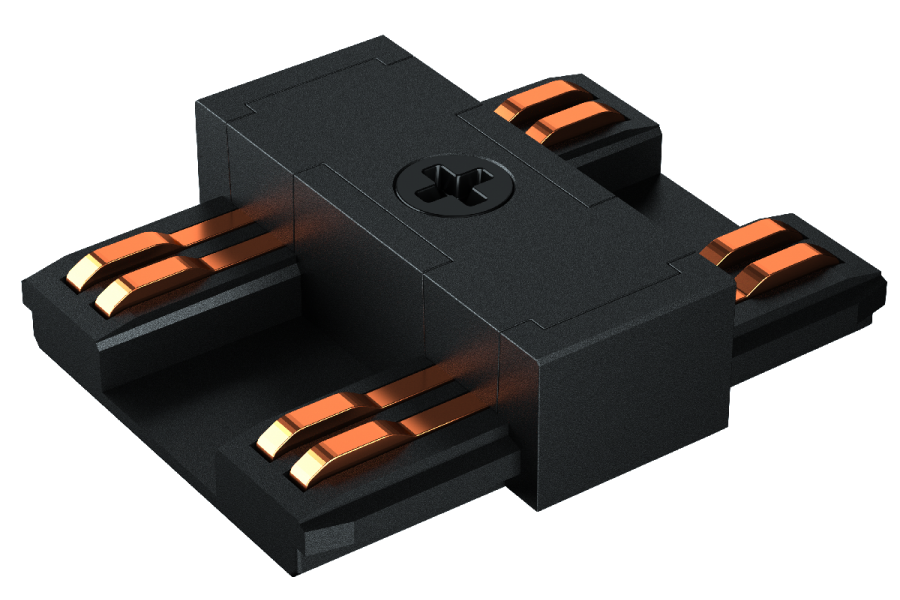 Коннектор питания прямой iLedex Vision POWER CONNECT 4825-BK