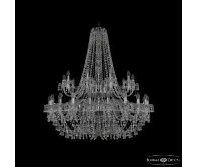Подвесная люстра Bohemia Ivele Crystal 1410/20+10/400/2d Ni V0300