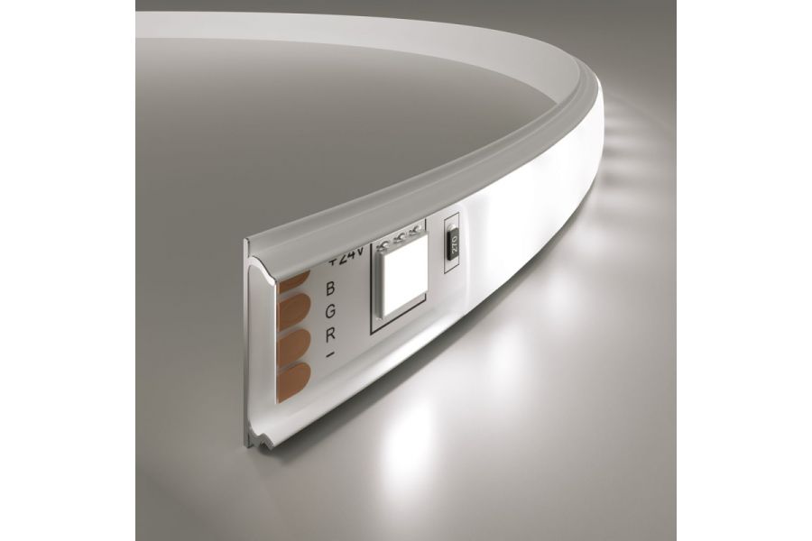 Гибкий алюминиевый профиль для светодиодной ленты Elektrostandard LL-2-ALP012 4690389170515