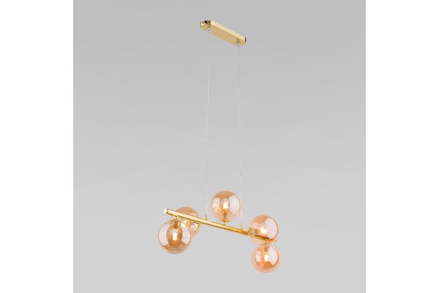 Подвесная люстра TK Lighting 4549 Estera Gold a065195
