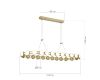 Подвесная люстра ST Luce Monro SL6610.203.26