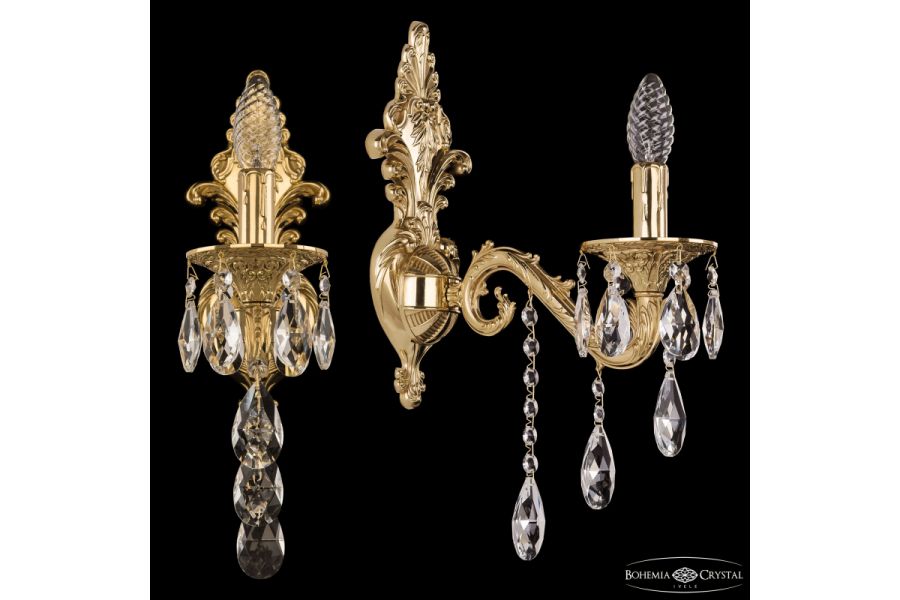 Бра Bohemia Ivele Crystal Florence 7102B14/1/175 B G