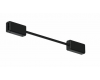Коннектор гибкий угловой Italline Fantom IT010-4012 black
