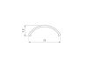Экран Arlight ROUND-D36-360-2500 OPAL 050532