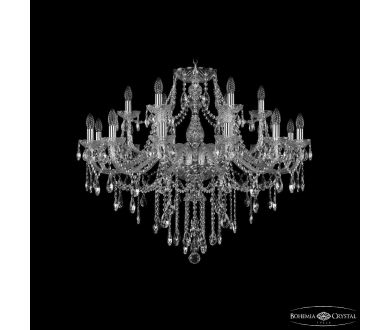 Подвесная люстра Bohemia Ivele Crystal 1415/12+6/360 Ni