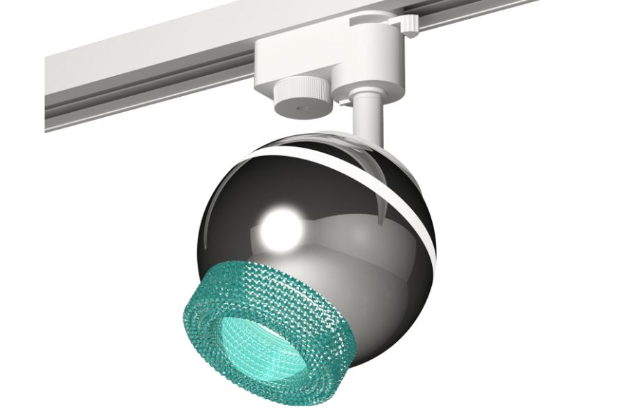 Трековый однофазный светильник с подсветкой Ambrella Light Track System XT1104004 (A2520, C1104, N7194)