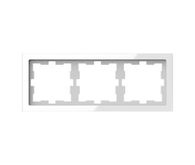 Рамка 3-постовая Schneider Electric Merten D-Life MTN4030-6520