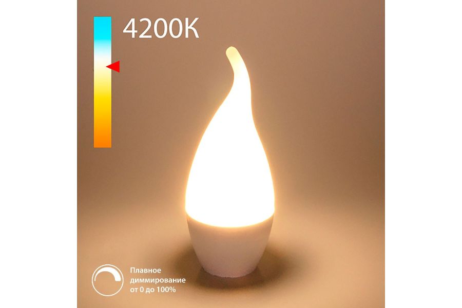 Светодиодная диммируемая лампа Elektrostandard E14 7W 4200K 4690389196560 a063764