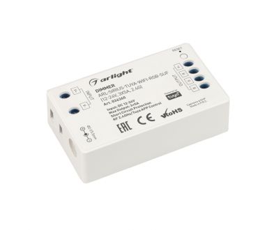 Диммер Arlight ARL-Sirius-Tuya-WIFI-RGB-SUF (12-24V, 3x5A, 2.4G) 036360