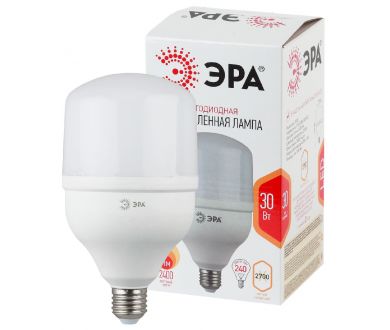 Лампа светодиодная Эра E27 30W 2700K LED POWER T100-30W-2700-E27 Б0027002