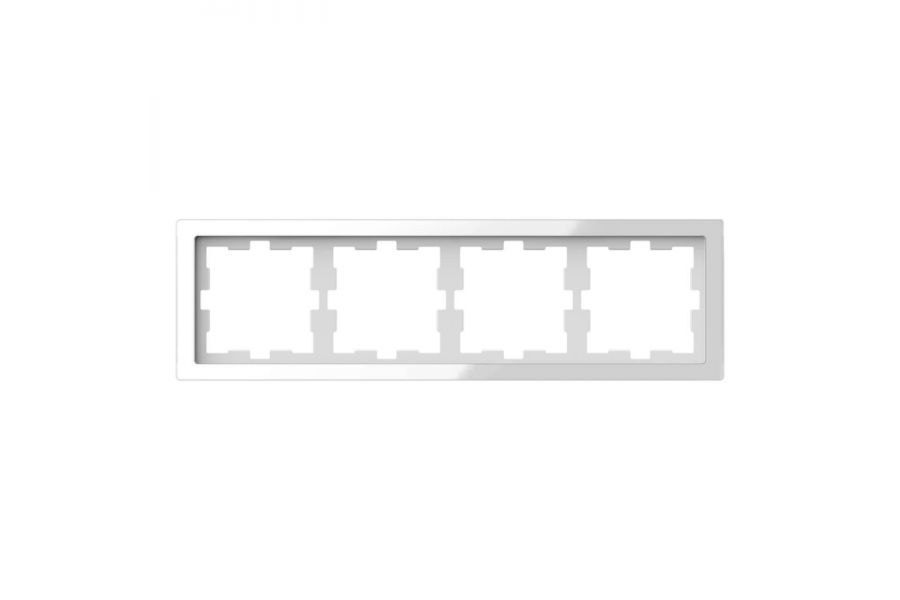 Рамка 4-постовая Schneider Electric Merten D-Life MTN4040-6520
