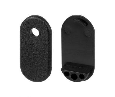 Комплект заглушек Arlight WARDROBE-1530 BLACK (Пластик) 054944