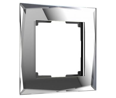 Рамка на 1 пост Werkel Diamant зеркальный W0011220 4690389158803