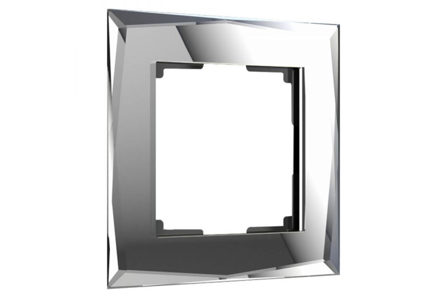 Рамка на 1 пост Werkel Diamant зеркальный W0011220 4690389158803