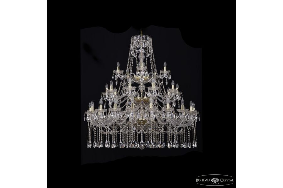 Подвесная люстра Bohemia Ivele Crystal 1413/20+10+5/460/3d G
