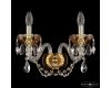 Бра Bohemia Ivele Crystal 5402B/2/165 G Amber/M-1G