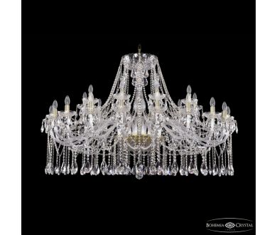 Подвесная люстра Bohemia Ivele Crystal 1413/20+10/530 G