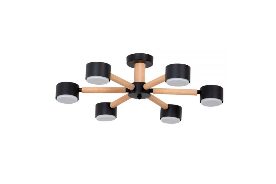 Потолочные люстры Arte Lamp Tenda A1624PL-6BK