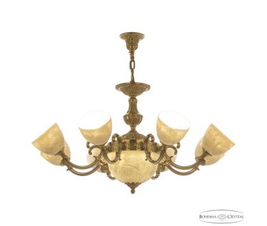 Подвесная люстра Bohemia Ivele Crystal Verona 72213P/8/210 G P1 U Rose