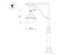 Уличный консольный светильник Arlight OXOR-AMPIL-BUE - 495x500-100W Day4000 (BK, 120 deg, 230V) 052447