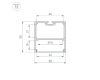 Профиль Arlight SL-LINE-5050-LW-2000 ANOD GOLD 039982