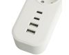 Сетевой фильтр 5-местный с/з и 2 USB-A+2 Type-C 3 Stekker Nova HM21-51-03 50103