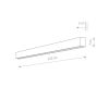 Настенный светильник Nowodvorski Straight Wall LED L 7595