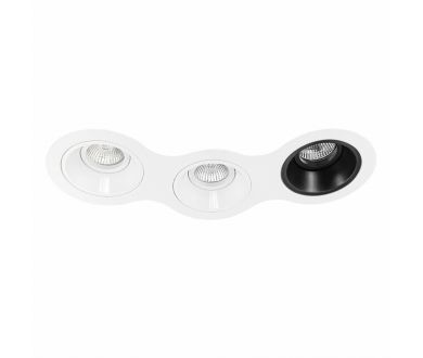 Встраиваемый светильник Lightstar D696060607 (214696+214606+214606+214607)