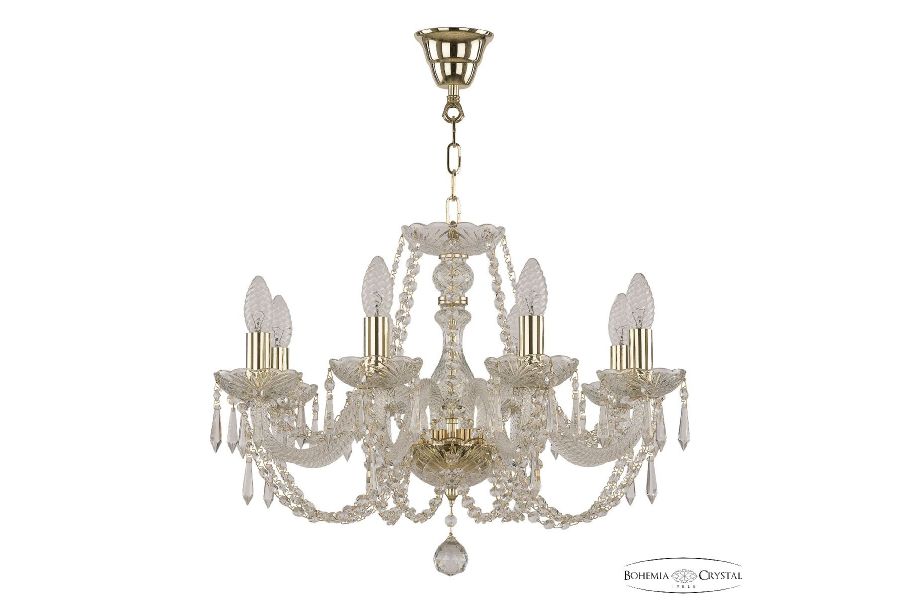 Подвесная люстра Bohemia Ivele Crystal 101/8/195 G Drops