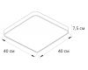 Потолочный светильник Arte Lamp Cosmopolitan A7210PL-3GO