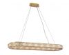 Подвесная люстра Newport Melody 8560/100 C oval gold polished М0070796