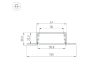 Профиль Arlight LINIA60-FANTOM-3000 ANOD 046410
