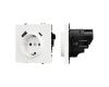 Розетка зк со шторками с USB тип А+С софт-тач белый кварц Arlight SCT-MUAC-SFPL-WH (250V, 16A) 054284(1)